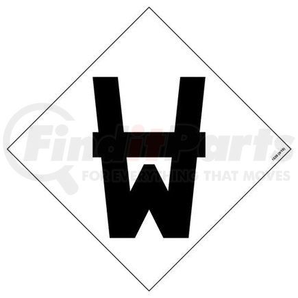 1539 by JJ KELLER - HazCom Symbol Package - Danger When Wet - Danger When Wet - 7-1/2" x 7-1/2"