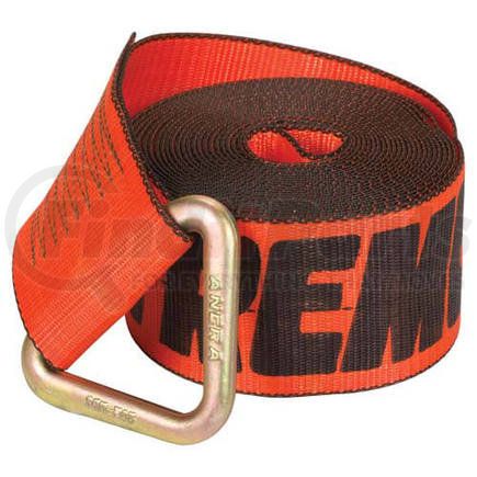 17221 by JJ KELLER - X-TREME Heavy-Duty Winch Strap w/Delta Ring - 4" x 30'