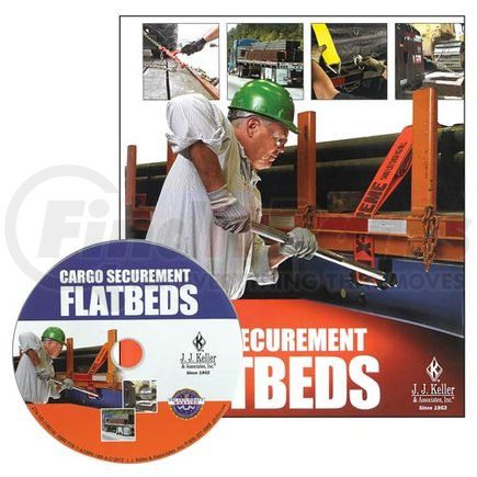 19071 by JJ KELLER - Cargo Securement FLATBEDS - DVD Training Program - DVD Training - English