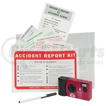 36051 by JJ KELLER - Accident Compliance Kit in Poly Bag w/ Single-Use Digital Camera - With Single-Use Digital Camera
