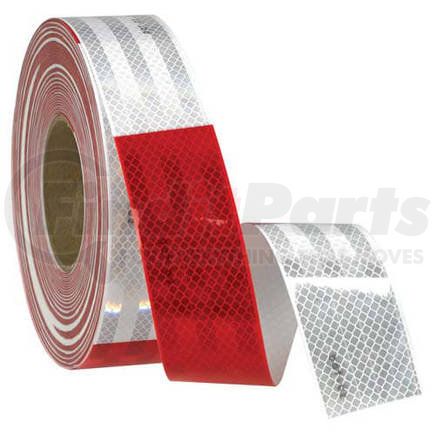 3706 by JJ KELLER - Conspicuity Tape Rolls for Trailers - 11" Red / 7" White, 3M™ Diamond Grade™ - 3M™ Diamond Grade™ 983, 10-year warranty