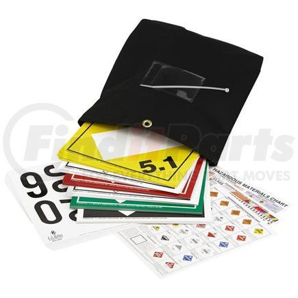 37571 by JJ KELLER - Tagboard Placard and Label Kit - Placards, Numbers, & Charts