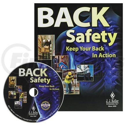 38232 by JJ KELLER - Back Safety: Keep Your Back In Action - DVD Training - DVD Training - English