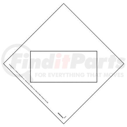 39076 by JJ KELLER - Blank Marking - Imprinted, 176 lb Polycoated Tagboard
