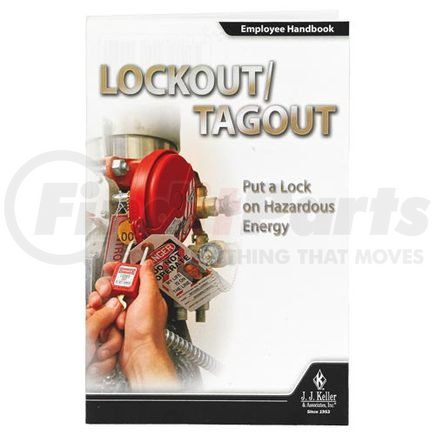 40345 by JJ KELLER - Lockout/Tagout: Put a Lock on Hazardous Energy - Employee Handbook - English Handbook