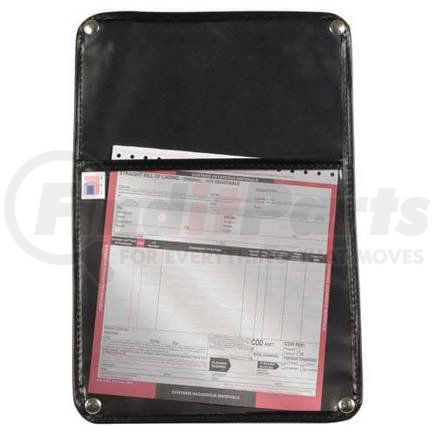 423 by JJ KELLER - Hazardous Materials Bill of Lading Door Pouch - Black - Stock