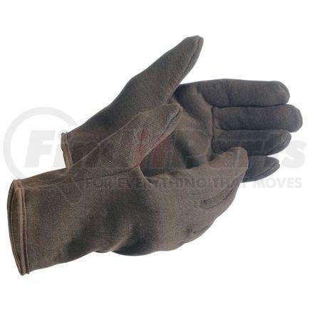 42494 by JJ KELLER - MCR Safety Brown Jersey Gloves - Lined - Large, Sold in Packs of 12 Pair