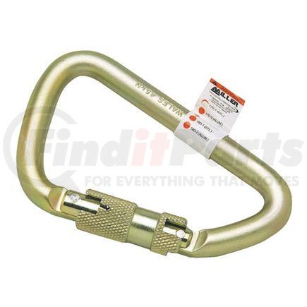 42583 by JJ KELLER - Miller Twist-Lock Steel Carabiner - 2" Gate Opening