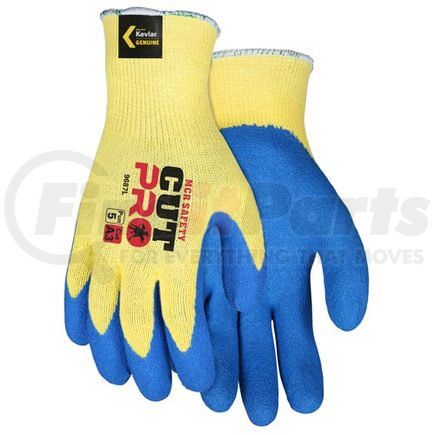 42587 by JJ KELLER - MCR Safety Flextuff Latex Palm Kevlar String Knit Gloves - Large, Sold in Packs of 12 Pair