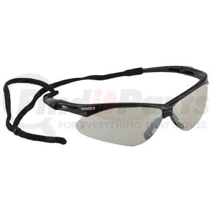 42599 by JJ KELLER - Jackson Safety V30 Nemesis Safety Glasses - Black Frame, Clear Anti-Fog Lens