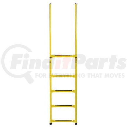 42783 by JJ KELLER - HDXL STEP-A-SIDE Trailer Ladder - Safety Yellow