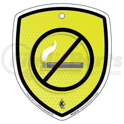 43808 by JJ KELLER - EyeCue Tags: Fire Safety No Smoking Reminder - Tag, 3" x 4" (10-Pack)