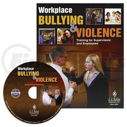 30134 by JJ KELLER - Workplace Bullying and Violence: Training for Supervisors and Employees - DVD Training - DVD Training - English