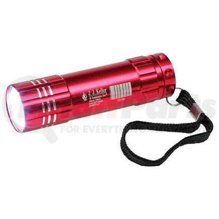 35740 by JJ KELLER - Aluminum LED 3AAA Flashlight - Red, Aluminum Body