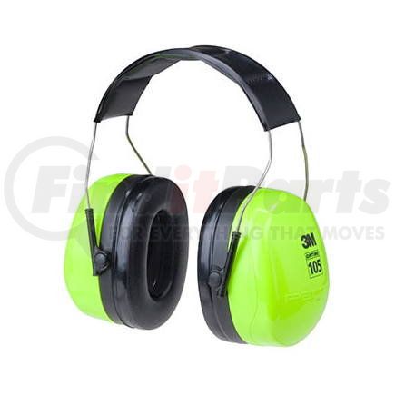 46928 by JJ KELLER - 3M™ Peltor™ Optime™ 105 Series Hi-Viz Headband Earmuff - Hi-Viz Headband Earmuff