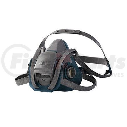 46956 by JJ KELLER - 3M™ Reusable 6500 Series Quick Latch Rugged Comfort Half Facepiece Respirator - Medium Half Facepiece Respirator