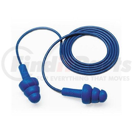 46986 by JJ KELLER - 3M™ E-A-R™ Metal Detectable Corded UltraFit™ Earplugs - Corded Earplugs