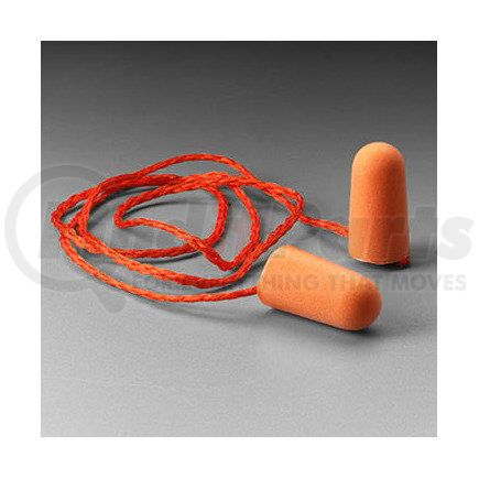 47006 by JJ KELLER - 3M™ Corded 1110 Foam Earplugs - Corded Earplugs, Sold in Boxes of 100