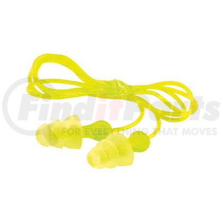 47013 by JJ KELLER - 3M™ Corded Tri-Flange™ Earplugs - Corded Earplugs