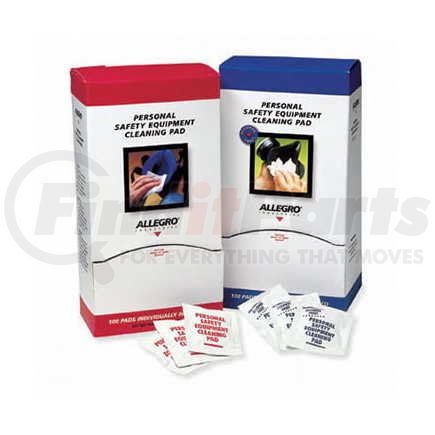 JJ Keller 47020 Allegro 5 x 8 Alcohol-Free Respirator Cleaning Wipes - 5 x 8 Alcohol-Free Respirator Cleaning Wipes