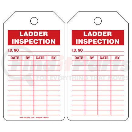 47632 by JJ KELLER - Ladder Inspection and Record - Safety Tag - Plastic, 5 per pack