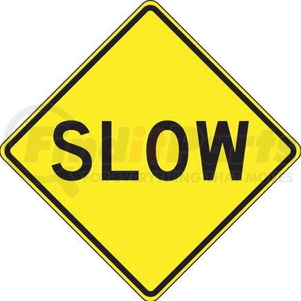 47699 by JJ KELLER - Slow Sign - Engineer Grade Reflective Aluminum, 24" x 24"