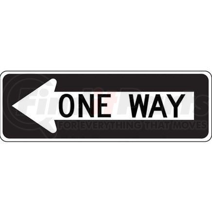 47702 by JJ KELLER - One Way Sign - Left Arrow - High Intensity Prismatic Aluminum, 12 " x 36"