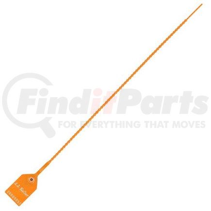 48210 by JJ KELLER - Heavy-Duty Pull-Tight Plastic Security Seal - 15" Orange - Stock