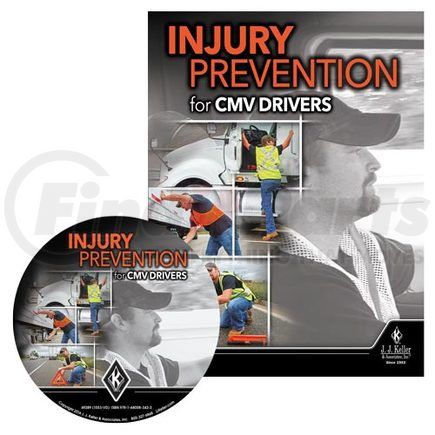 48470 by JJ KELLER - Injury Prevention for CMV Drivers - DVD Training - DVD Training - English