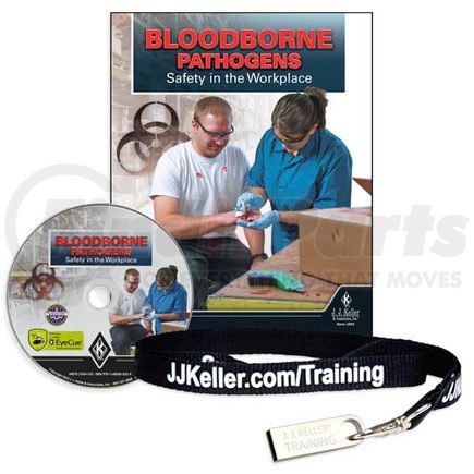 48653 by JJ KELLER - Bloodborne Pathogens: Safety in the Workplace - DVD Program - DVD Training - English & Spanish