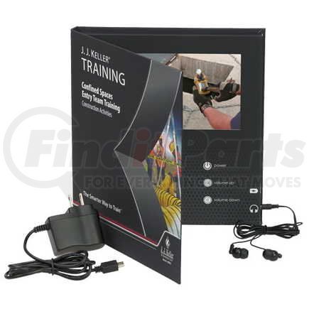 JJ Keller 48681 Confined Spaces: Entry Team Training - Construction Activities - Video Training Book - Video Training Book -