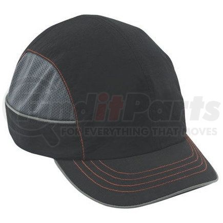 48708 by JJ KELLER - Ergodyne Skullerz Short-Brim Bump Cap - Short-Brim Bump Cap - Black