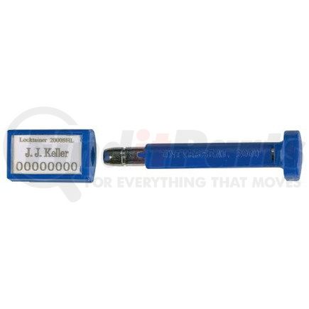 49014 by JJ KELLER - Locktainer 2000SHL Bolt Seal - Blue - Stock