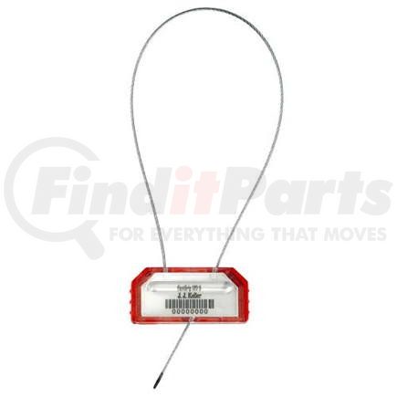 49022 by JJ KELLER - FlexiGrip™ 1.2 mm Cable Seal - 14" Red - Stock Barcoded