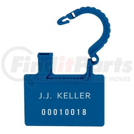 49035 by JJ KELLER - Plastic Padlock Security Seal - 2.75" Blue - Stock