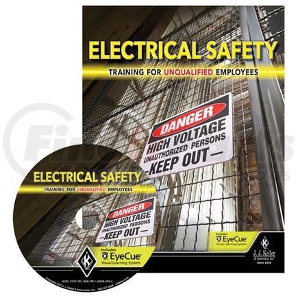 45379 by JJ KELLER - Electrical Safety: Training for Unqualified Employees - DVD Training - DVD Training - English and Spanish