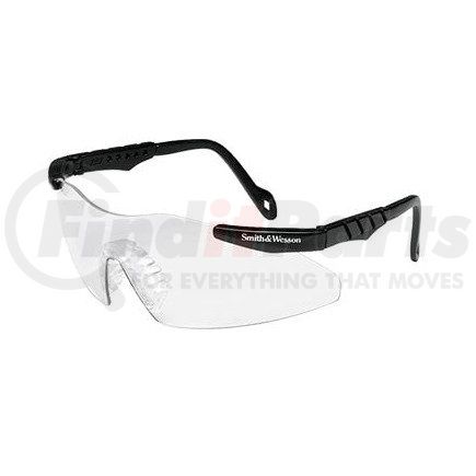 46467 by JJ KELLER - Jackson Safety Smith & Wesson Magnum 3G™ Safety Glasses - Black Frame, Clear Anti-Fog Lens