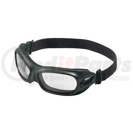 46540 by JJ KELLER - Jackson Safety V80 Wildcat Goggle Protection - Black Frame, Clear Anti-Fog Lens