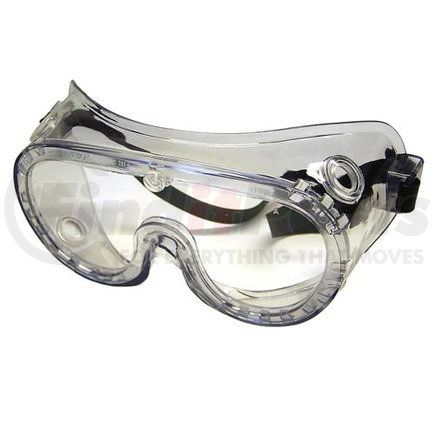 46547 by JJ KELLER - MCR Safety Crews Standard Goggle - No Vent, Clear Frame, Clear Anti-Fog Lens