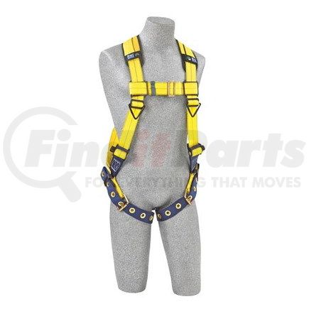 46566 by JJ KELLER - Capital Safety DBI Sala Delta Vest Style Harness - Back D-Ring & Tongue-Buckle Leg Harness