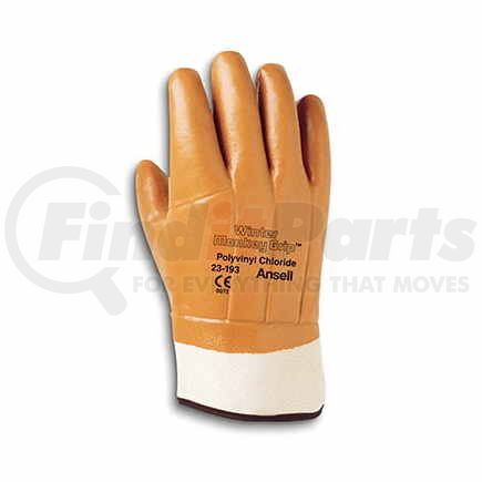 46597 by JJ KELLER - Ansell Winter Monkey Grip 23-193 Insulated Gloves - Size 10, Sold in Packs of 12 Pair