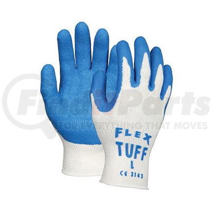 46629 by JJ KELLER - MCR Safety Flex-Tuff 9680 Latex-Dipped Work Gloves - Size Large, Sold in Packs of 12 Pair