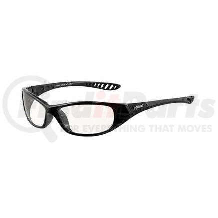 46488 by JJ KELLER - Jackson Safety V40 Hellraiser™ Safety Eyewear - Black Frame, Clear Anti-Fog Lens