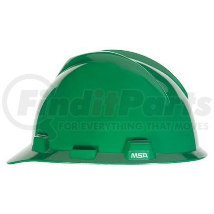 46793 by JJ KELLER - MSA V-Gard Fas-Trac 4pt Standard Cap - Fas-Trac Suspension, Green