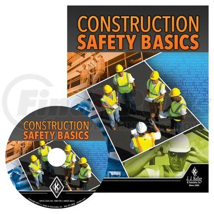 50076 by JJ KELLER - Construction Safety Basics - DVD Training - DVD Training - English & Spanish