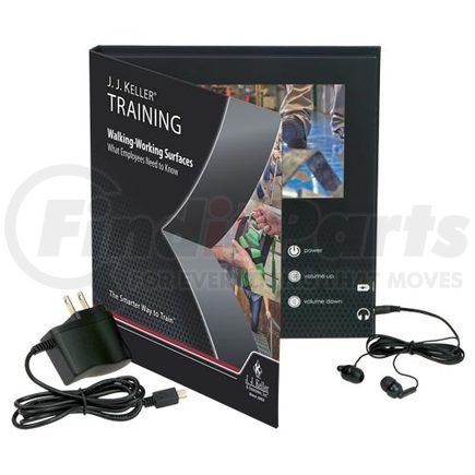 JJ Keller 50533 Walking-Working Surfaces: What Employees Need to Know - Video Training Book - Video Training Book - English
