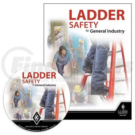 50534 by JJ KELLER - Ladder Safety for General Industry - DVD Training - DVD Training - English & Spanish