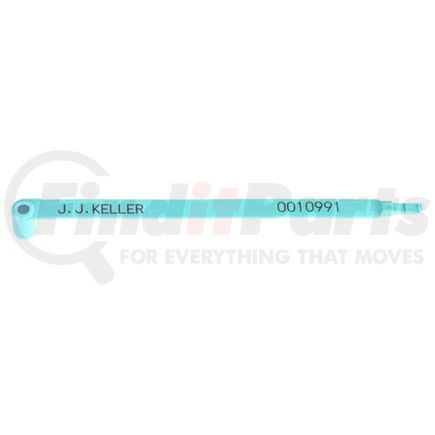 51312 by JJ KELLER - Plastic Heavy-Duty Trailer Seal - 7.9" Light Blue - Stock