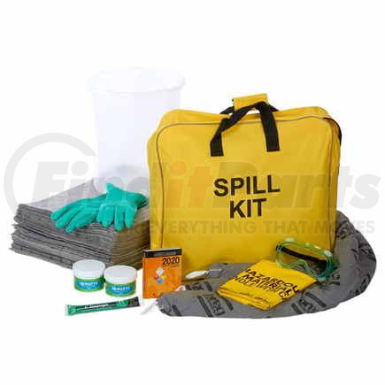 58846 by JJ KELLER - Truck Spill Kit in Stowaway Bag - Universal - Truck Spill Kit w/ Stowaway Bag