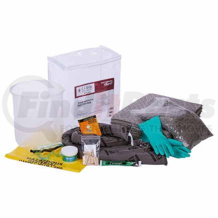 58847 by JJ KELLER - Truck Spill Kit in See-Thru Bag - Universal - Truck Spill Kit w/ See-Thru Bag